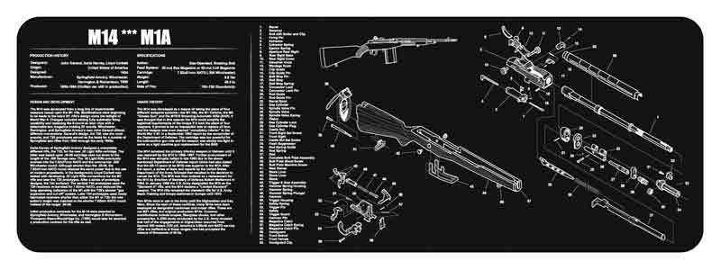 tekmat - M14 - TEKMAT M14 M1A - 12X36IN for sale