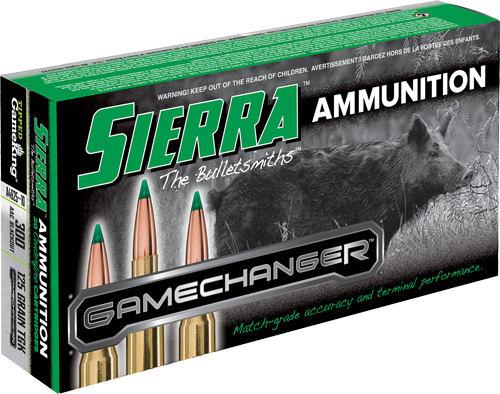 sierra bullets - GameChanger - .300 AAC Blackout - AMMO 300AACBLACKOUT 125GR TGK 20RD/BX for sale