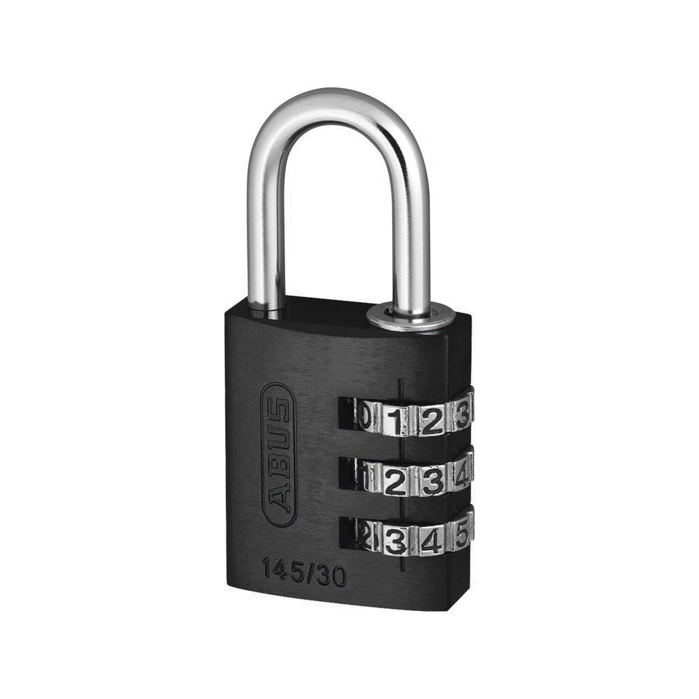 abus usa - 14530 - ALUMCOMBO 145 145/30C ALUM BLK 3DIAL for sale