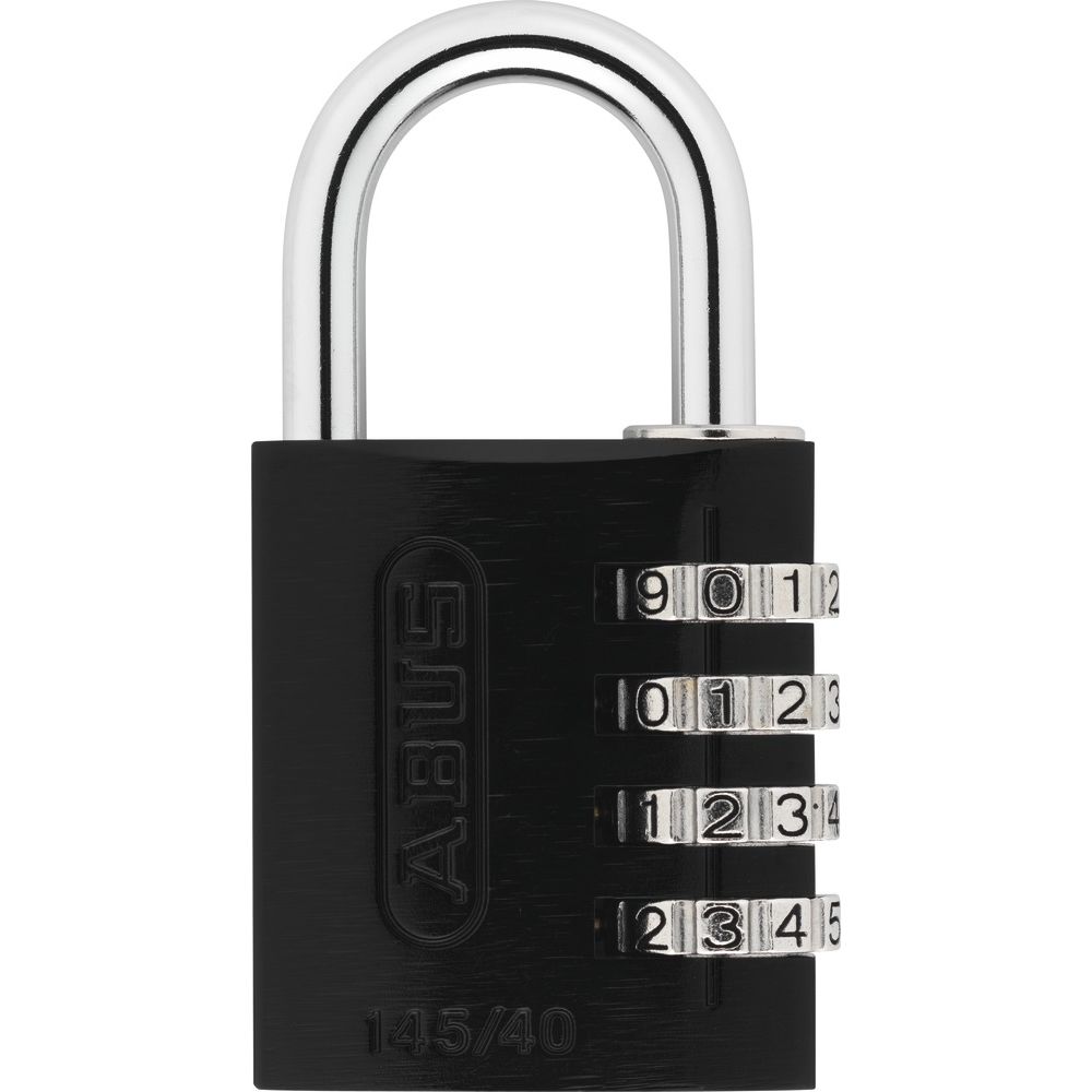 abus usa - 14540 - ALUMCOMBO 145 145/40C ALUM BLK 4-DIAL for sale