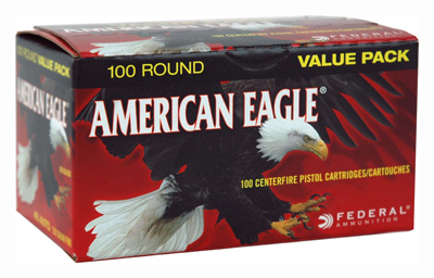 FEDERAL AE 9MM LUGER 115GR FMJ 100RD 5BX/CS - for sale