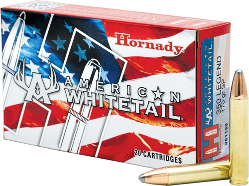 Hornady - American Whitetail - .350 LEGEND - AMMO AW 350 LEGEND 170GR INTERLOCK 20/BX for sale