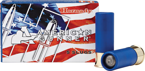 Hornady - American Gunner - 12 Gauge 2.75" - AMMO 12GA RED REC 1 OZ 2 3/4IN SLUG 5/BX for sale