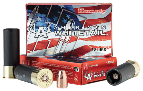 Hornady - American Whitetail - 12 Gauge 2.75" - AMMO 12GA SLUG 325GR INTERLOCK AW 5/BX for sale