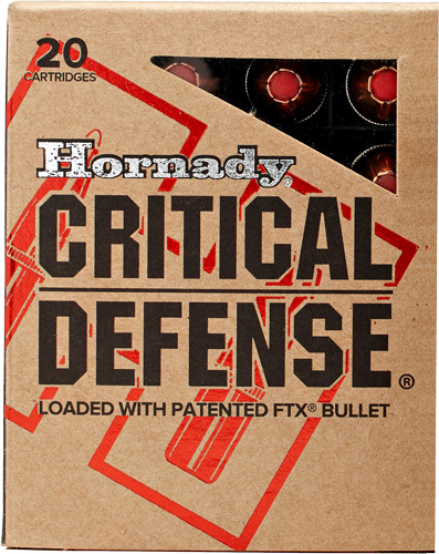 Hornady - Critical Defense - .45 Colt - AMMO 45 CLT 185GR FTXCD 20/BX for sale