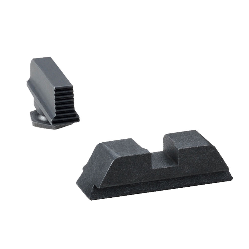 ameriglo - Optic Compatible Sight Set for Glock - BLK NTC REAR SGT EXC GLK 42/43 .315-.394 for sale