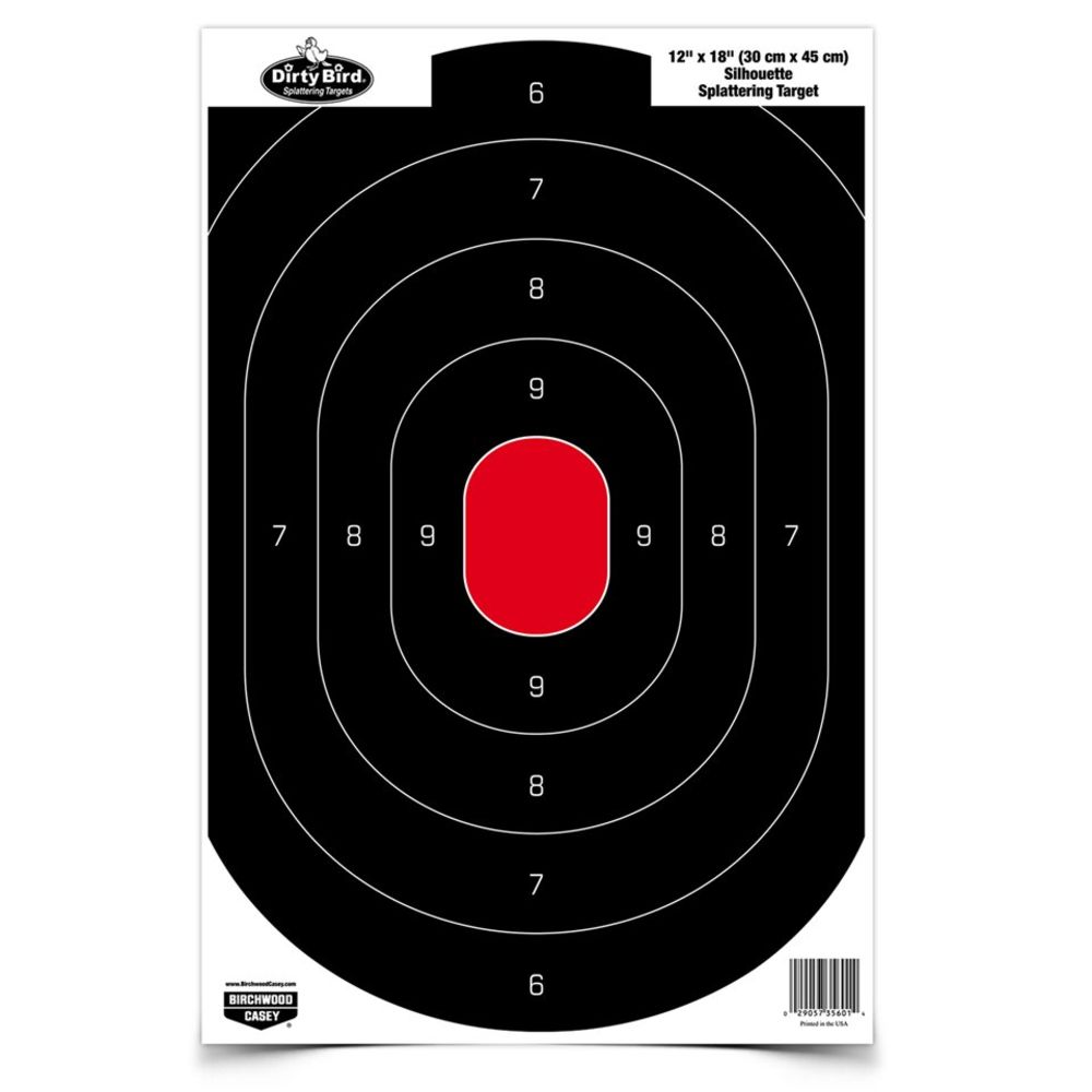 birchwood casey - Dirty Bird - DIRTY BIRD 12IN X 18IN SILHOUETTE TGT EA for sale