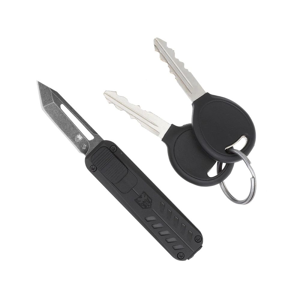 cobratec knives - CALI928SBBLKTNS - CALIFORNIA OTF 928SB BLK TANTO NOT SERR for sale
