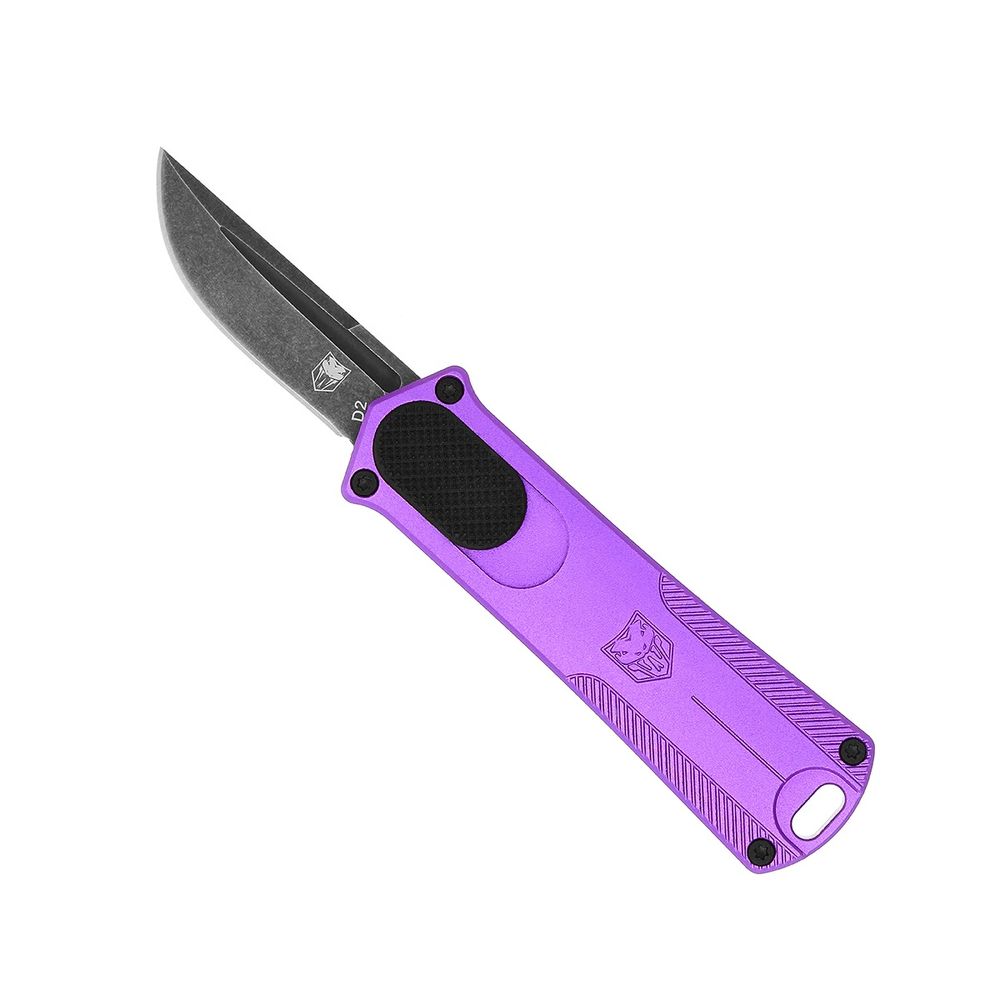 cobratec knives - CALI952PURDNS - CALIFORNIA OTF 952 PURPLE DROP NOT SERR for sale