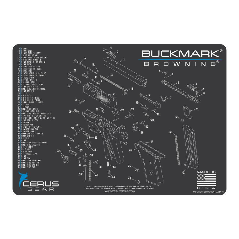 cerus gear - HMBRNBUCKSCHGRY - BROWNING BUCKMARK CHAR GRAY for sale