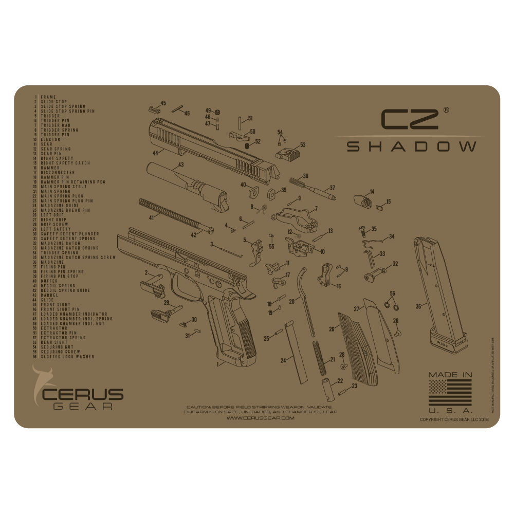 cerus gear - HMCZSHDWSCHCOY - CZ SHADOW 2 COYOTE for sale