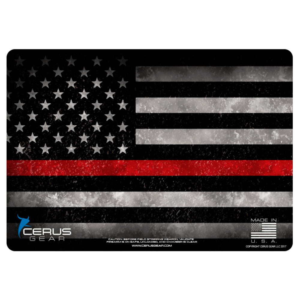 cerus gear - HMREDLNLIFFLAG - FIREMAN SUPPORT THIN RED LINE for sale