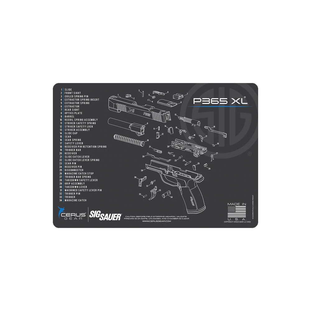 cerus gear - HMSIG365XLSCHGRY - LICENSED SIG365XL SCHEME CHR GRAY for sale