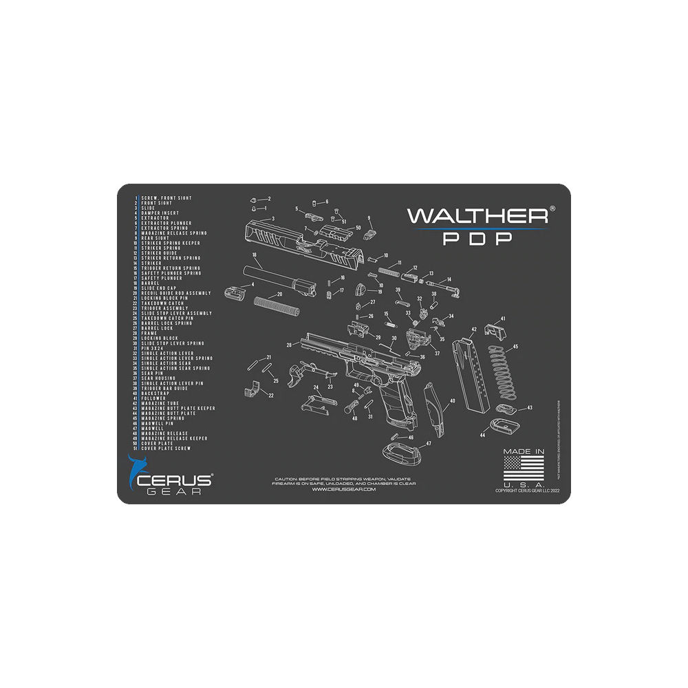 cerus gear - HMWALPDPSCHGRY - WALTHER PDP SCHEME CHR GRAY for sale