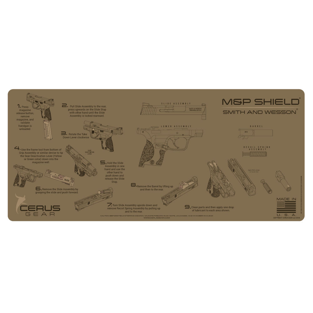cerus gear - IMSWMPSHLDINSCOY - M&P SHIELD INSTRUCTIONAL COYOTE for sale