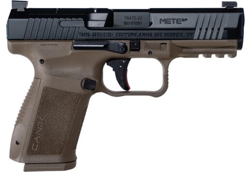 CANIK METE SF 9MM 4.2" BBL OR FS 2-15RD MAGS FDE - for sale