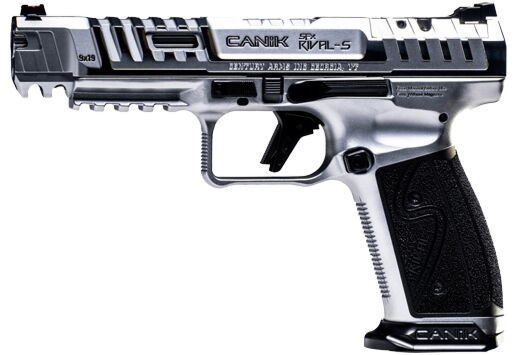 CANIK SFx RIVAL-S 9MM 5" OR AS CHROME 2-18RD MAGS - for sale