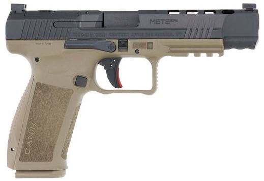CANIK METE SFX 9MM 5.2" BBL OR FS 1-18/1-20 MAG FDE FRAME - for sale