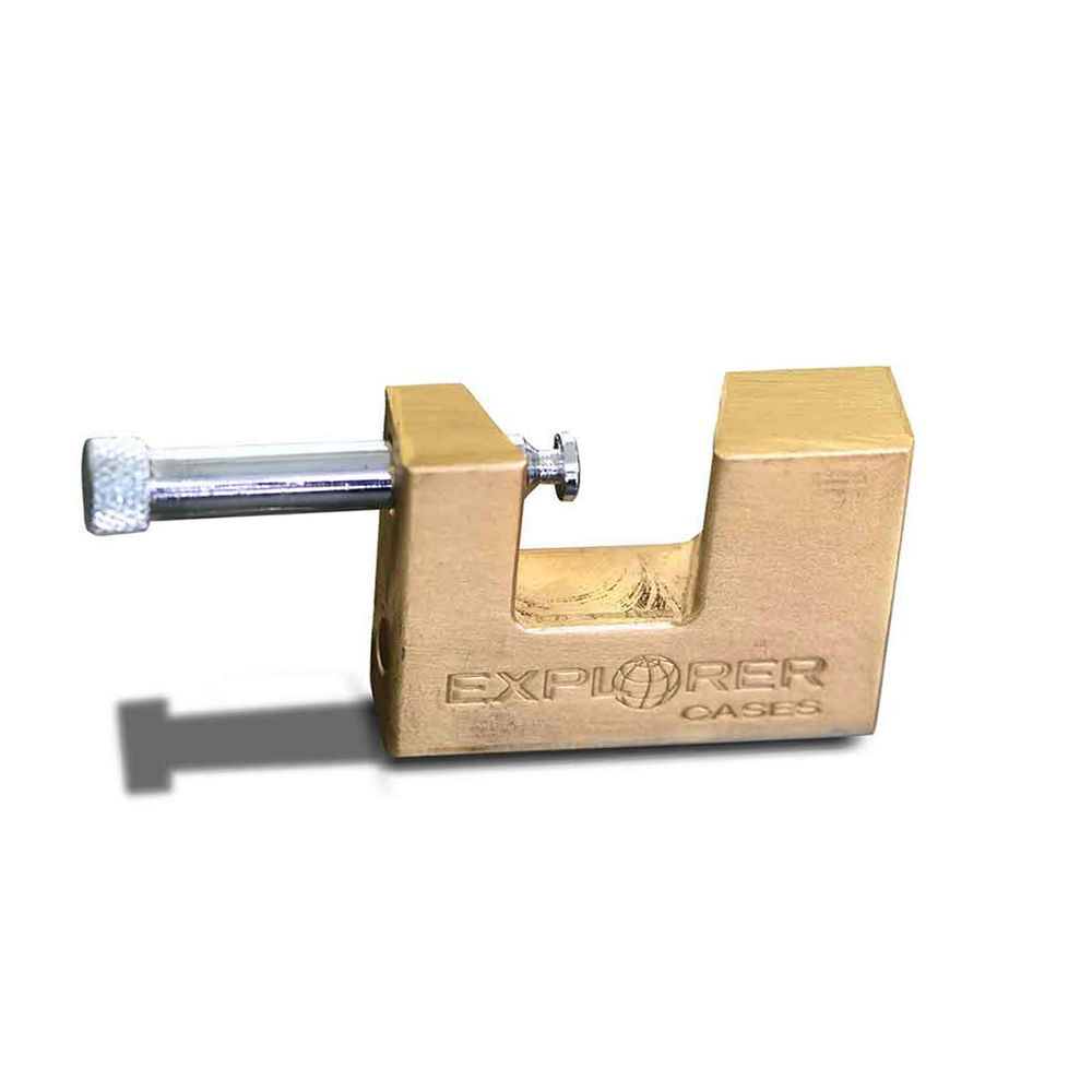 explorer case - EXPLPADLOCK - EXPLORER BRASS PADLOCK WITH KEY for sale
