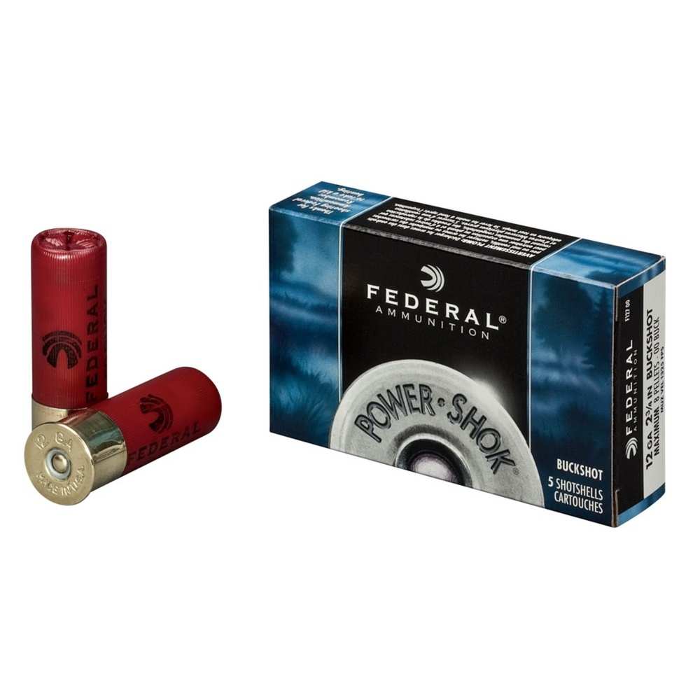 Federal - Power-Shok - 12 Gauge 2.75" - POWER-SHOK 12GA 2.75IN MAX NT 5RD/BX for sale