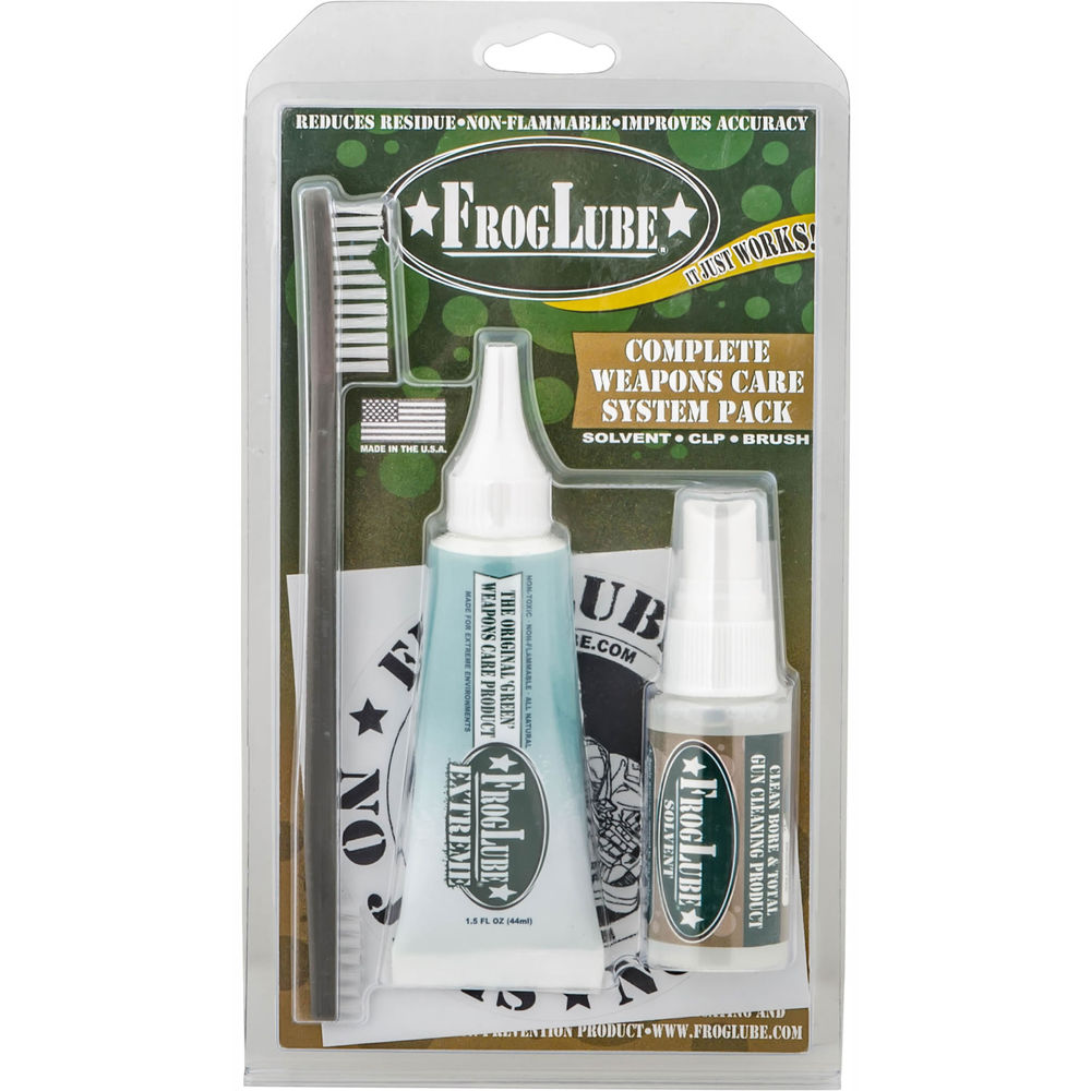 frog lube - Basic Tube - SYSTEM KIT CLM -1.5OZ CLP/1OZ SOL/BRUSH for sale