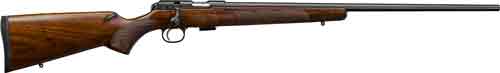 CZ 457 AMERICAN 17HMR 24.5" BLUED BBL. WALNUT STOCK - for sale