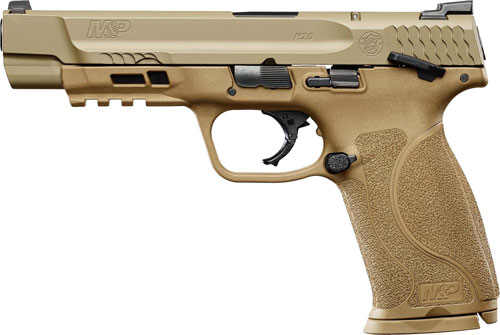 S&W M&P9 M2.0 9MM 5" FS 17-SHOT W/THUMB SAFETY FDE< - for sale