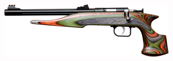 CHIPMUNK PISTOL HUNTER 22LR BLUED/CAMO LAMINATE THREADED - for sale