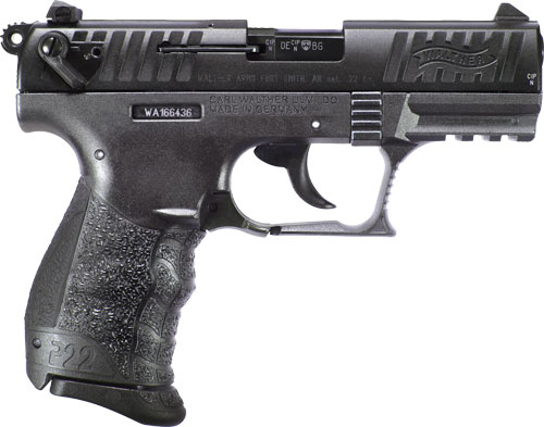 WALTHER P22 CA 22LR 3.42" AS 10-SHOT TUNGSTEN GRAY POYMER - for sale