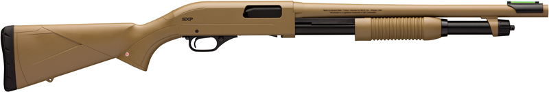 WINCHESTER SXP DEFENDER 12GA 3" 18" CYLINDER FDE SYNTHETIC - for sale