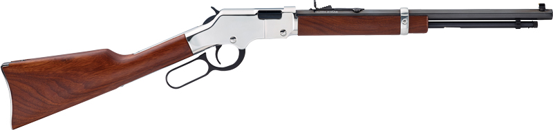 HENRY GOLDEN BOY SILVER YOUTH 22S/L/LR 17" OCTAGON WALNUT - for sale
