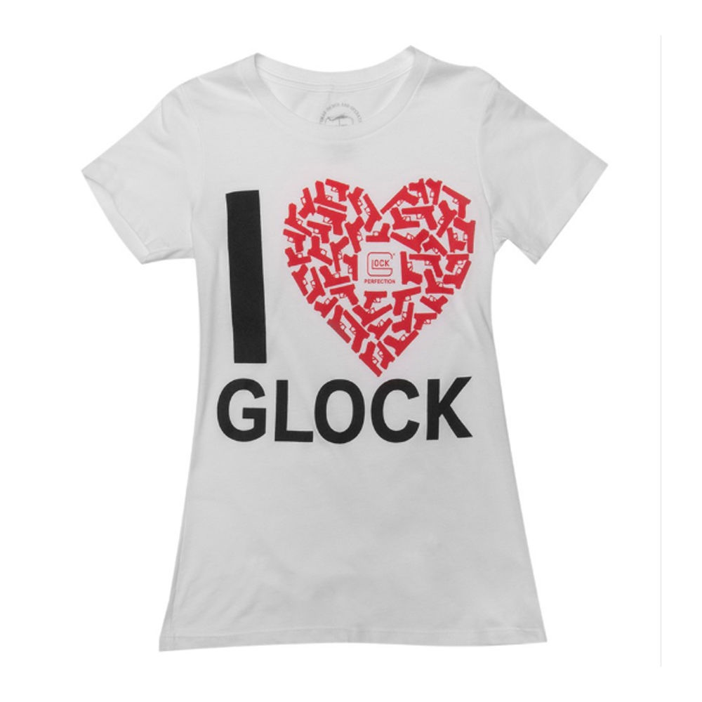 Glock - AP95140 - GLOCK I LOVE T-SHIRT WHITE XL for sale