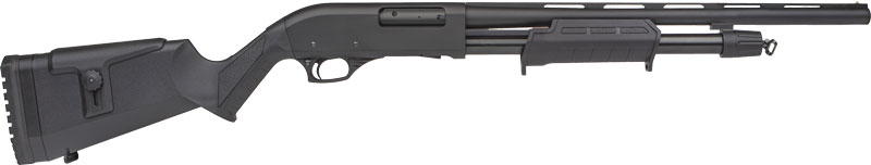 ROCK ISLAND PUMP 12GA 3" 18.5"VR ADJ STOCK BLACK - for sale