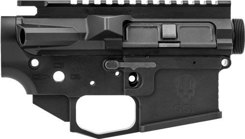 GREY GHOST PREC MKII AR-15 RECEIVER SET BILLET BLACK - for sale