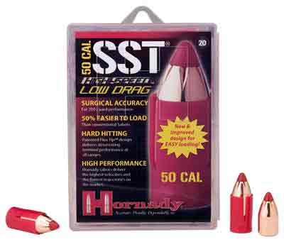 Hornady - SST-ML - 50 Cal - BULLET/SABOT 50 CAL LD 250GR SST 20/BX for sale