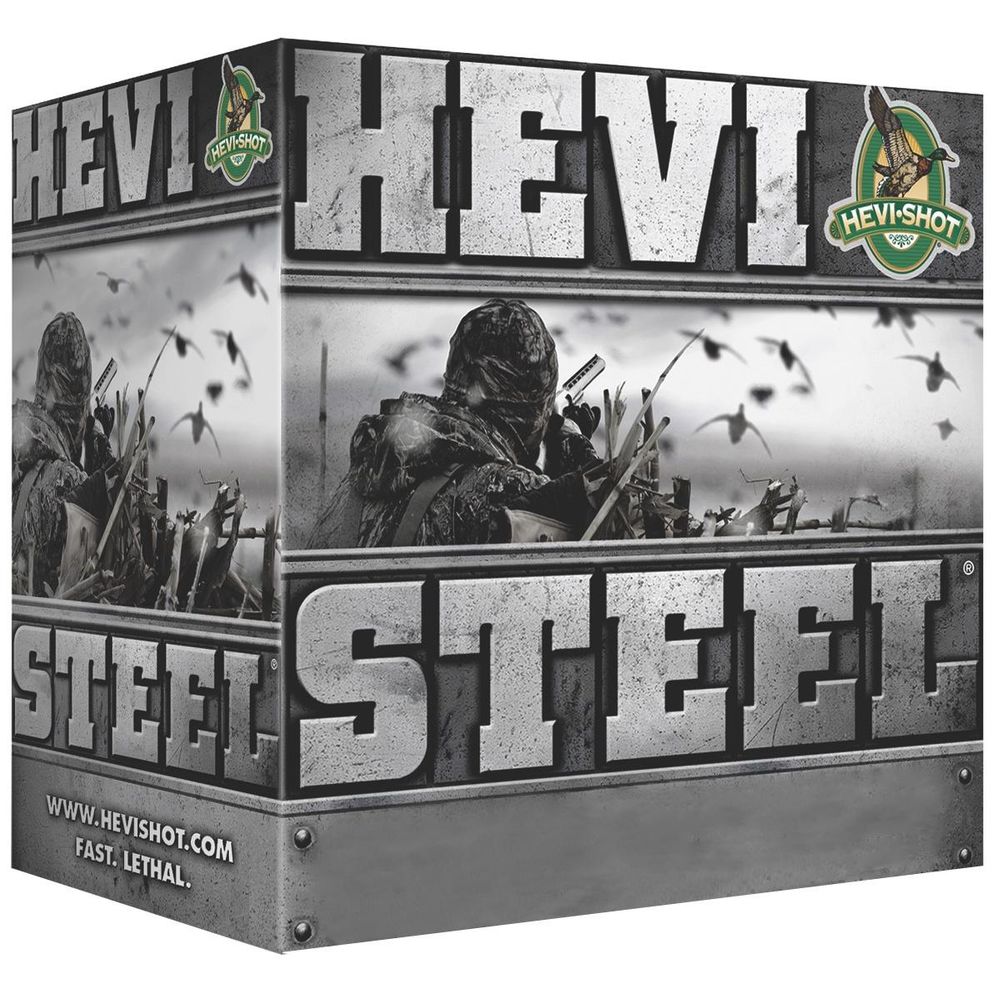 hevishot - HEVI-Steel - 12 Gauge 3" - HEVI STEEL 12GA 3IN 1 1/4OZ 3 25/BX for sale