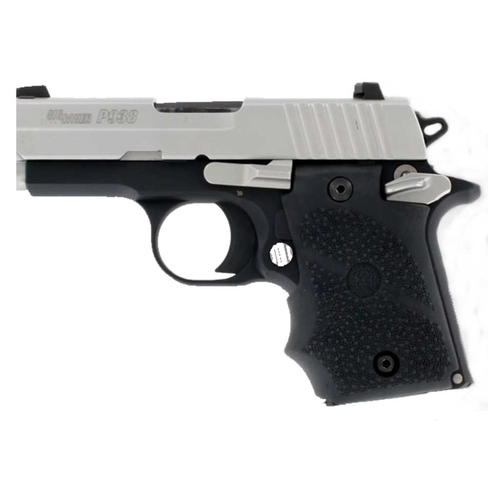 hogue - Rubber Grip - SIG P938 AMBI RUB GRIP W/FG BLACK for sale