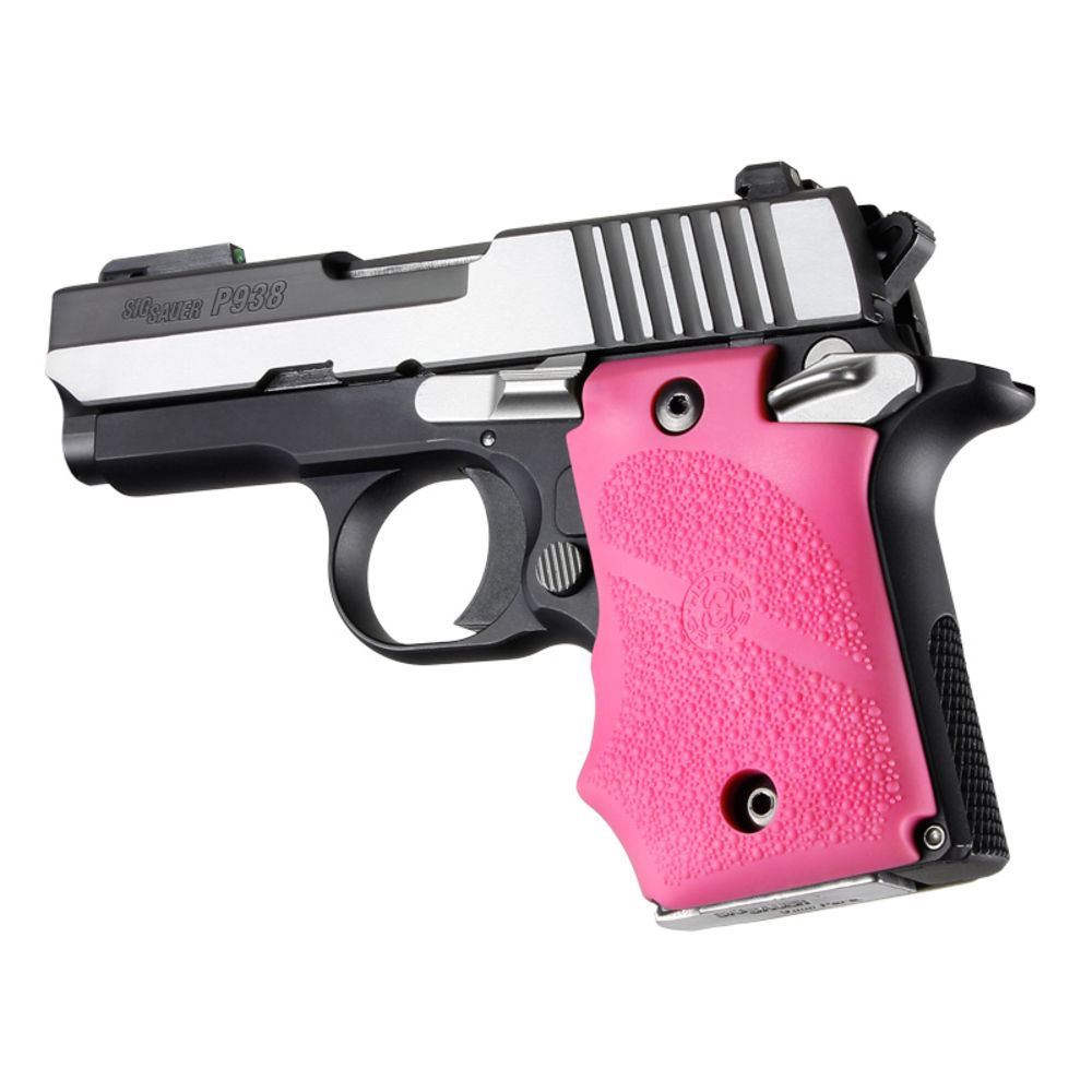 hogue - Rubber Grip - SIG P938 AMBI RUB GRIP W/FG PINK for sale