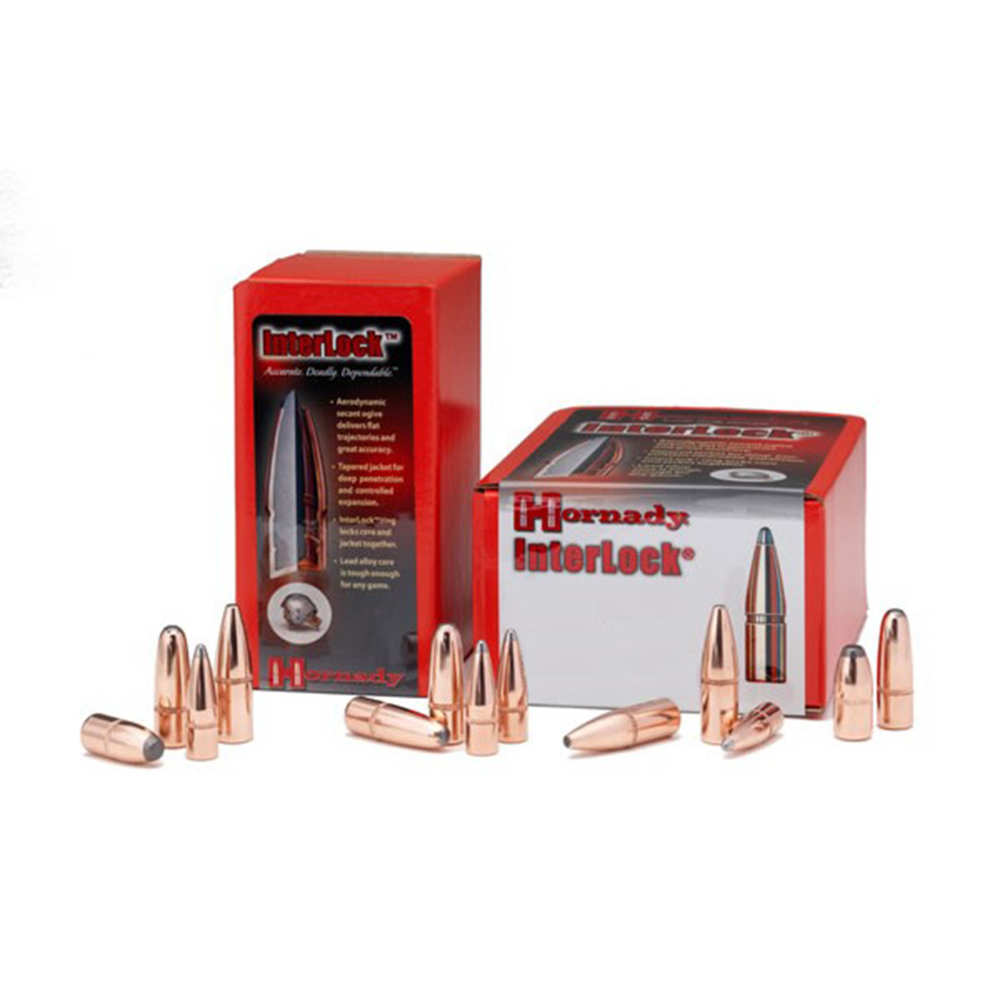 Hornady - InterLock - 45 Caliber - BULLET 45 CAL 458 350 GR FP 50/BX for sale