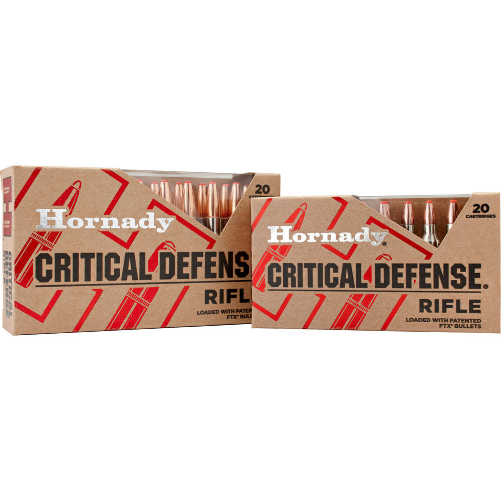 Hornady - Critical Defense - .223 Remington - AMMO CRT DEF 223 REM 73 GR FTX 20RD/BX for sale