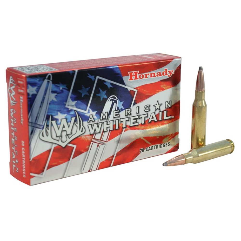 Hornady - American Whitetail - 7mm-08 Rem - AMMO AMWTL 7MM-08 REM 139GR INTRLK 20/BX for sale