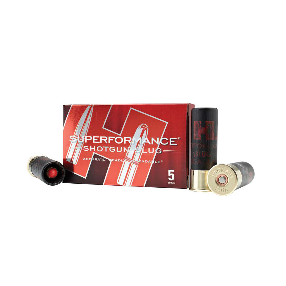 Hornady - Superformance - 12 Gauge 2.75" - AMMO 12GA SLUG 300 GR MONOFLEX SPF 5/BX for sale