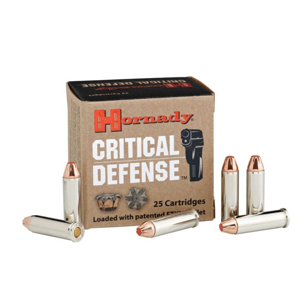 Hornady - Critical Defense - .32 H&R Mag - AMMO 32 H&R 80 GR FTX CRITICAL DEF 25/BX for sale