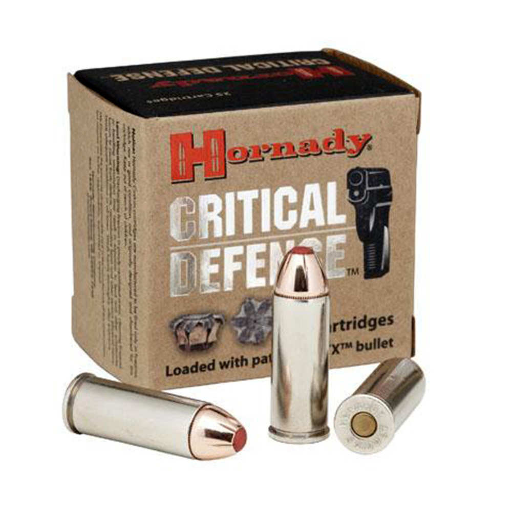 HORNADY CRITICAL DEFENSE 38 SPECIAL+P 110GR FTX 25RD 10B/C - for sale
