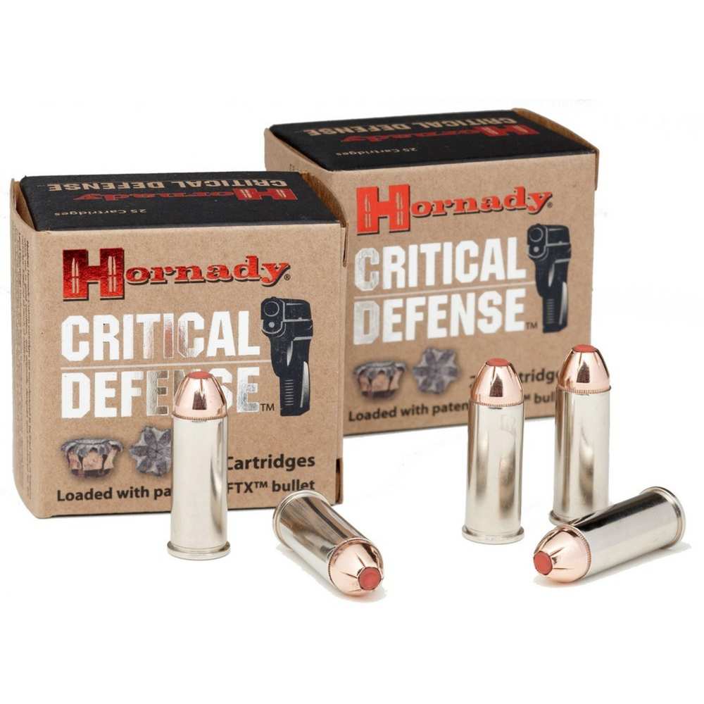 Hornady - Critical Defense - .40 S&W - AMMO 40 S&W 165GR FTXCD 20/BX for sale