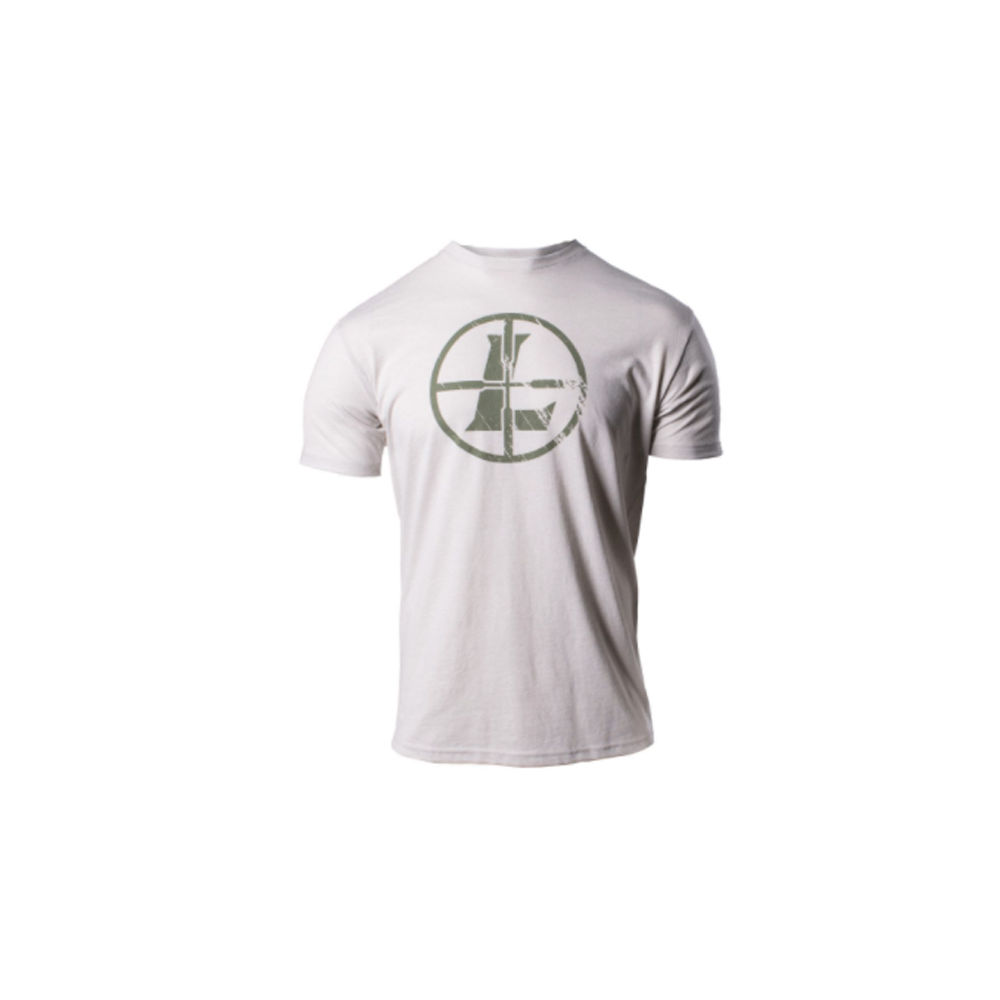 leupold & stevens - 180245 - DISTRESSED RETICLE TEE SAND L for sale