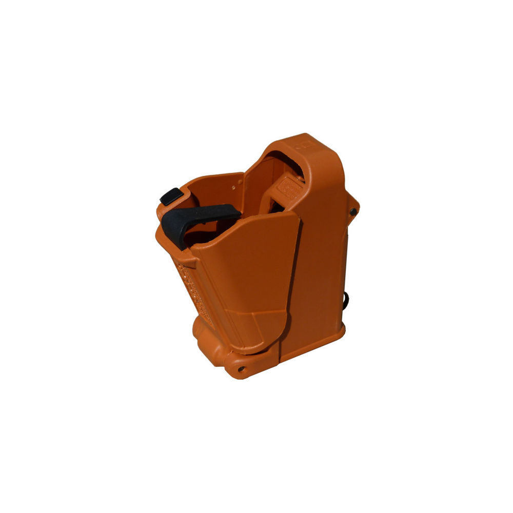 Maglula ltd - UpLULA - 9mm Luger - UP LULA LOADER UNIV PISTOL 9MM-45 OR/BRN for sale