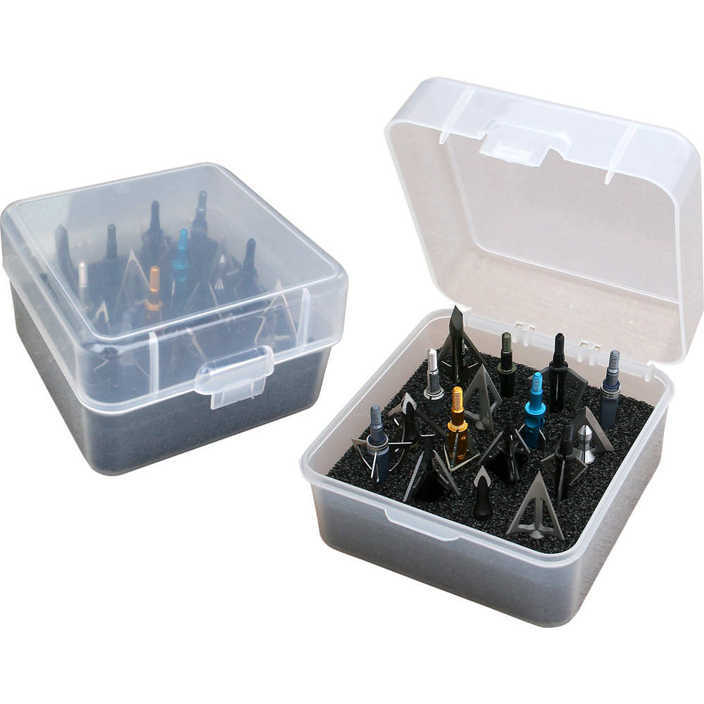 mtm case-gard - BH16 - BROADHEAD BOX HOLDS 16 CLR for sale