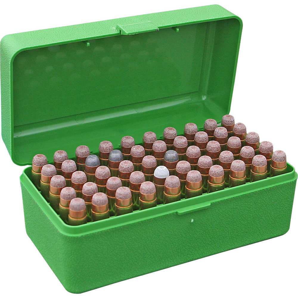 mtm case-gard - RMLD5010 - 50RD FLIP TOP BOX WSM 45-70 GRN for sale