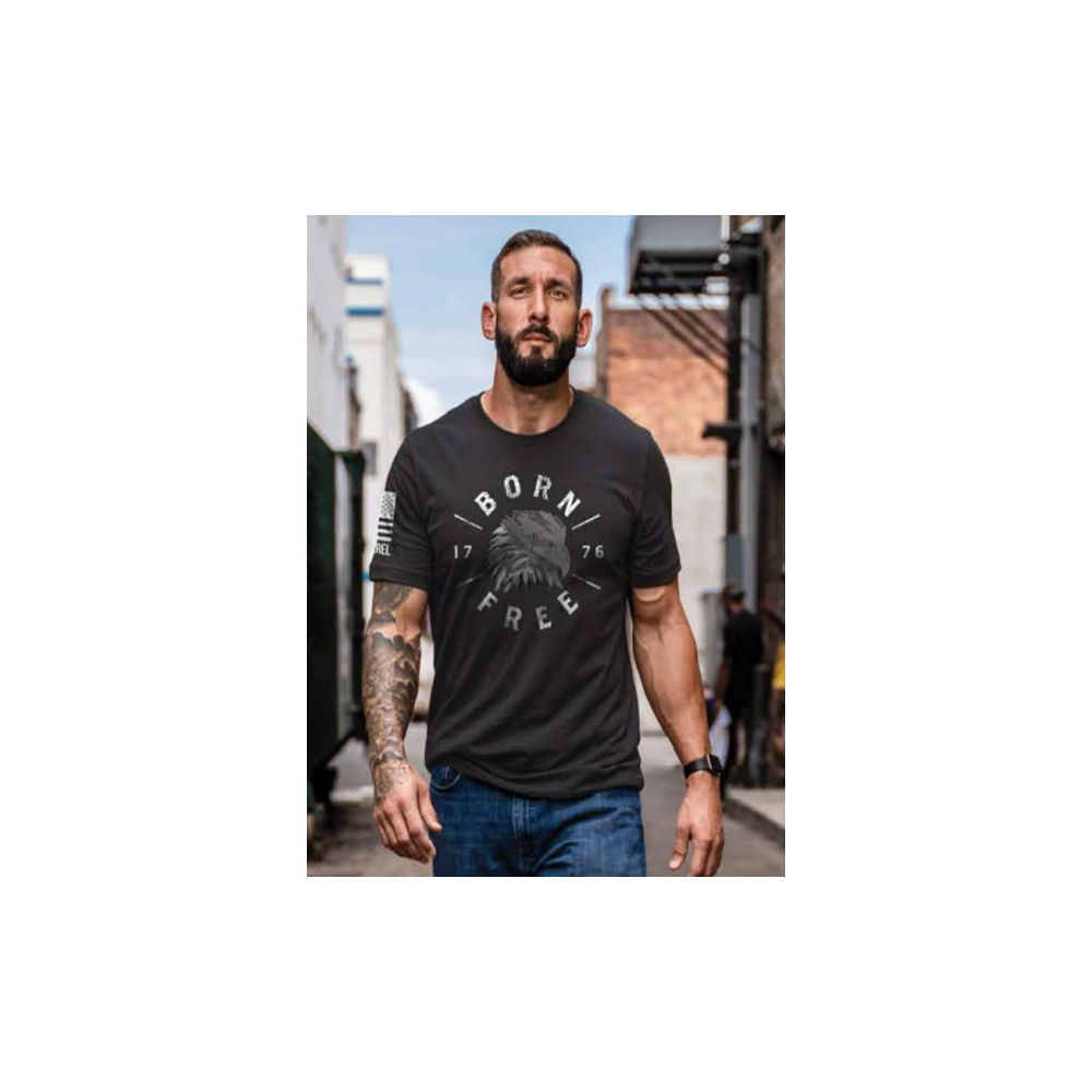 nine line apparel - EAGLETSBLACKM - MENS T-SHIRT EAGLE BLACK M for sale